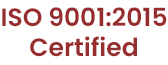 ISO 9001:2015 Certified